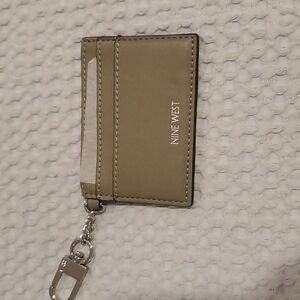 NWOT Nine West Card ID holder with Key Chain